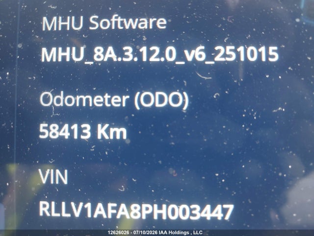 Продажа на аукционе авто 2023 Vinfast Trading And Vf 8 Plus, vin: RLLV1AFA8PH003447, номер лота: 12626026