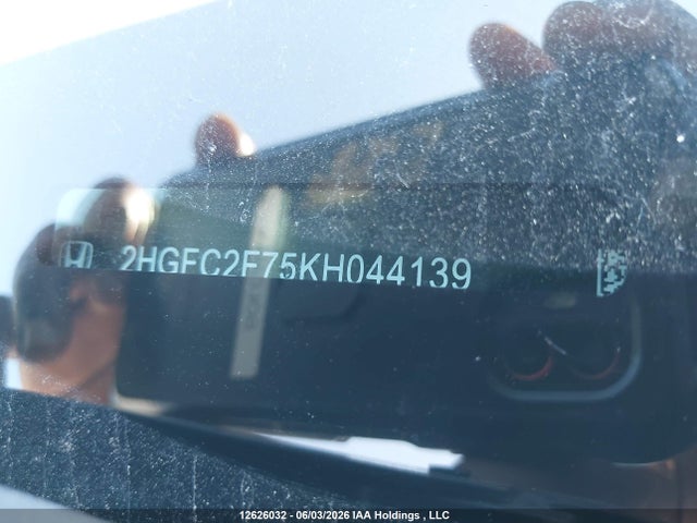 Honda CIVIC EX 2019 2HGFC2F75KH044139 Image 20