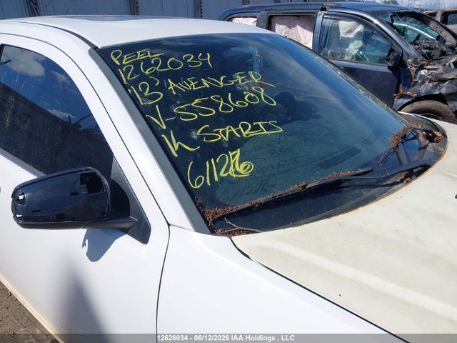 2013 Dodge Avenger Sxt მანქანა იყიდება აუქციონზე, vin: 1C3CDZCB0DN558608, აუქციონის ნომერი: 12626034