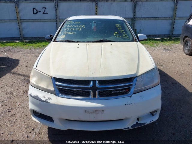 2013 Dodge Avenger Sxt მანქანა იყიდება აუქციონზე, vin: 1C3CDZCB0DN558608, აუქციონის ნომერი: 12626034
