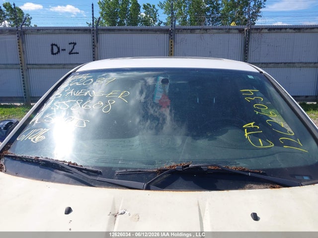 2013 Dodge Avenger Sxt მანქანა იყიდება აუქციონზე, vin: 1C3CDZCB0DN558608, აუქციონის ნომერი: 12626034