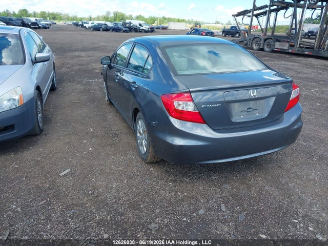 Продажа на аукционе авто 2012 Honda Civic Lx, vin: 2HGFB2F42CH026353, номер лота: 12626038