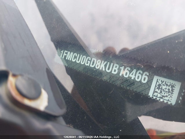 1FMCU0GD8KUB16466 Ford ESCAPE SE