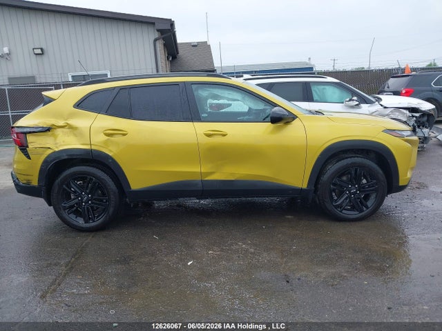 12626067 :رقم المزاد ، KL77LKE25SC219773 vin ، 2025 Chevrolet Trax Activ Fwd مزاد بيع