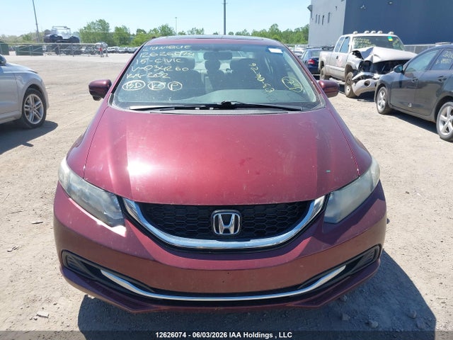 Продаж на аукціоні авто 2015 Honda Civic Ex, vin: 2HGFB2F56FH034260, номер лоту: 12626074