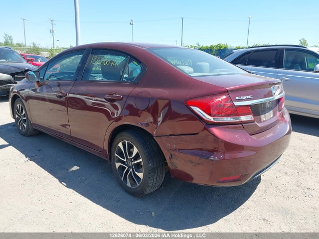 Продаж на аукціоні авто 2015 Honda Civic Ex, vin: 2HGFB2F56FH034260, номер лоту: 12626074