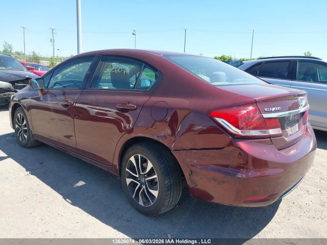 Продаж на аукціоні авто 2015 Honda Civic Ex, vin: 2HGFB2F56FH034260, номер лоту: 12626074