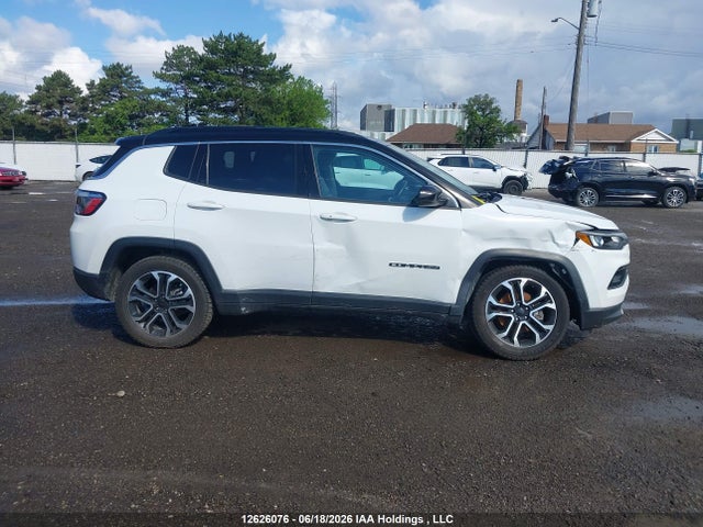 Aukcja sprzedaży 2022 Jeep Compass Limited, vin: 3C4NJDCB1NT175147, numer aukcji: 12626076