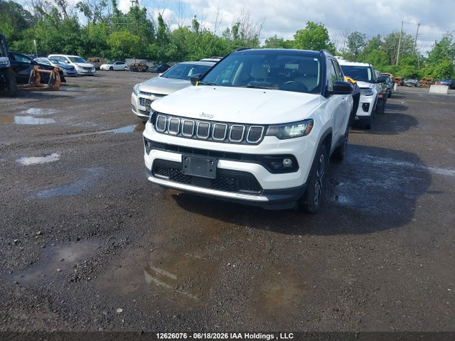 Aukcja sprzedaży 2022 Jeep Compass Limited, vin: 3C4NJDCB1NT175147, numer aukcji: 12626076