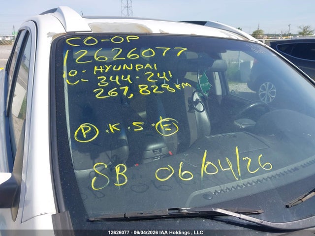 Продажа на аукционе авто 2010 Hyundai Santa Fe Gls, vin: 5NMSGDAG7AH344241, номер лота: 12626077