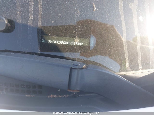Aukcja sprzedaży 2017 Honda Civic Lx, vin: 2HGFC2F5XHH017302, numer aukcji: 12626079