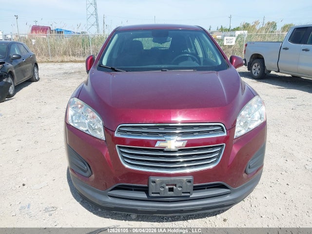 12626105 :رقم المزاد ، 3GNCJKSB6GL241148 vin ، 2016 Chevrolet Trax Ls Fwd مزاد بيع