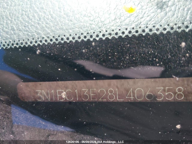 Продаж на аукціоні авто 2008 Nissan Versa 1.8sl, vin: 3N1BC13E28L406358, номер лоту: 12626106
