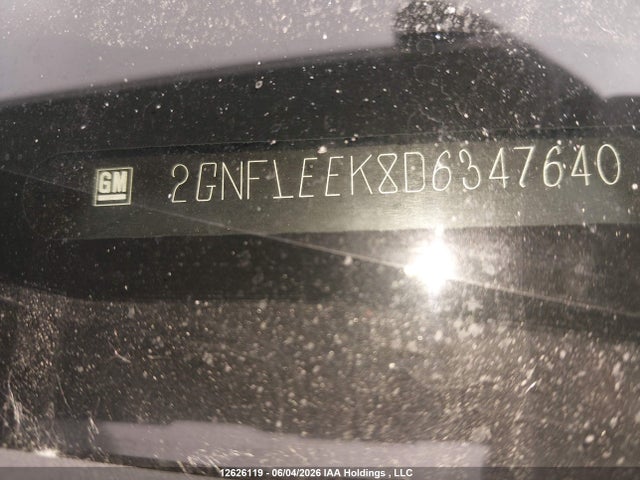 Продаж на аукціоні авто 2013 Chevrolet Equinox Lt, vin: 2GNFLEEK8D6347640, номер лоту: 12626119