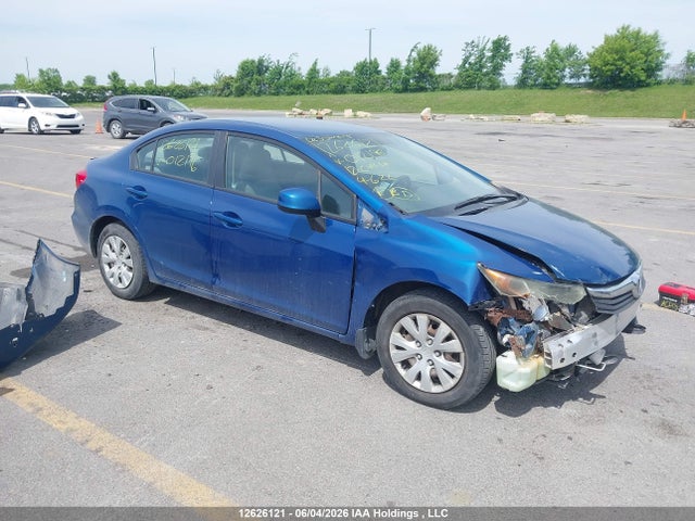 Продажа на аукционе авто 2012 Honda Civic Lx, vin: 2HGFB2F48CH012196, номер лота: 12626121