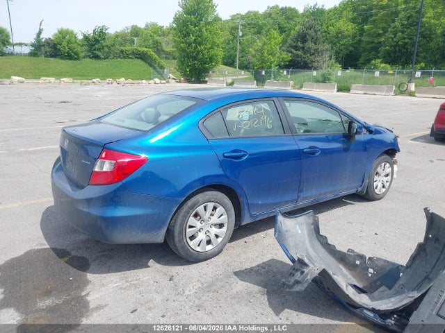 Aukcja sprzedaży 2012 Honda Civic Lx, vin: 2HGFB2F48CH012196, numer aukcji: 12626121