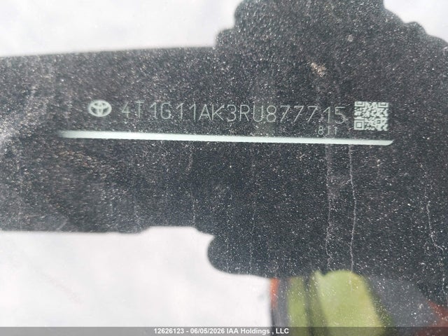 Aukcja sprzedaży 2024 Toyota Camry Se Night Shade/se, vin: 4T1G11AK3RU877715, numer aukcji: 12626123
