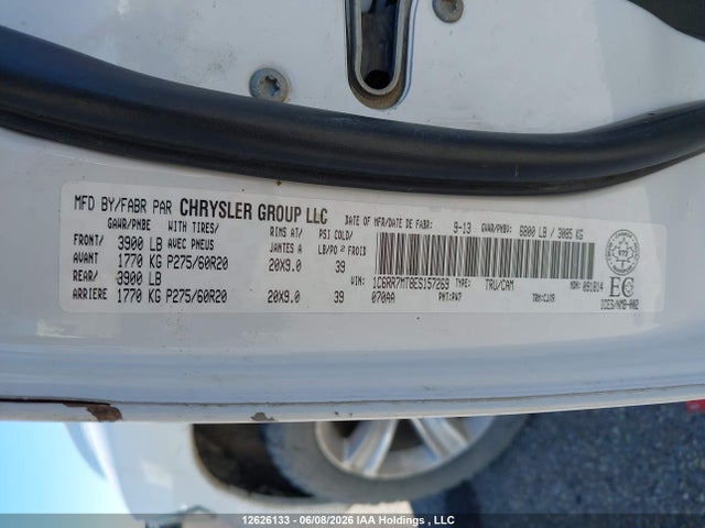 1C6RR7MT8ES157269 RAM 1500 Sport