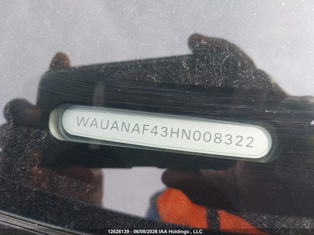 Aukcja sprzedaży 2017 Audi A4 2.0t Komfort, vin: WAUANAF43HN008322, numer aukcji: 12626139