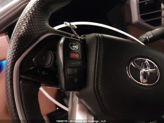 12626170 :رقم المزاد ، 5TFMA5DB1RX165678 vin ، 2024 Toyota Tundra Platinum 4x4 مزاد بيع