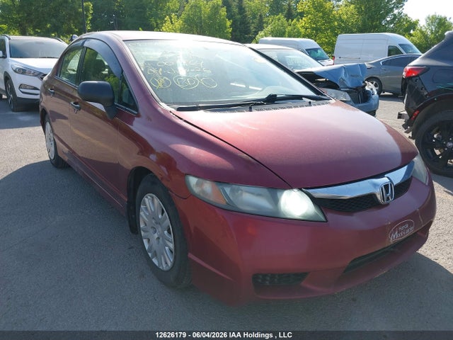 12626179 :رقم المزاد ، 2HGFA16299H007464 vin ، 2009 Honda Civic Dx/dx-a مزاد بيع