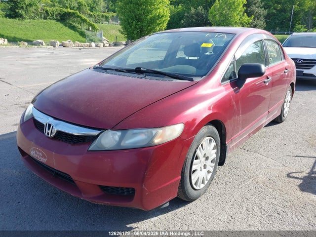 12626179 :رقم المزاد ، 2HGFA16299H007464 vin ، 2009 Honda Civic Dx/dx-a مزاد بيع