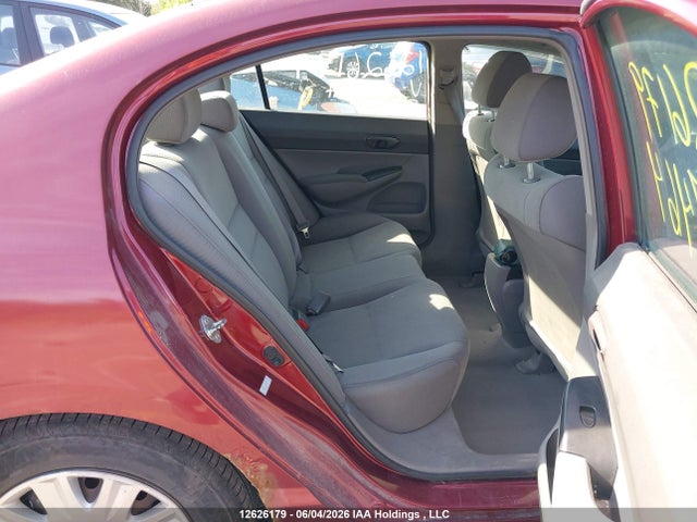 12626179 :رقم المزاد ، 2HGFA16299H007464 vin ، 2009 Honda Civic Dx/dx-a مزاد بيع
