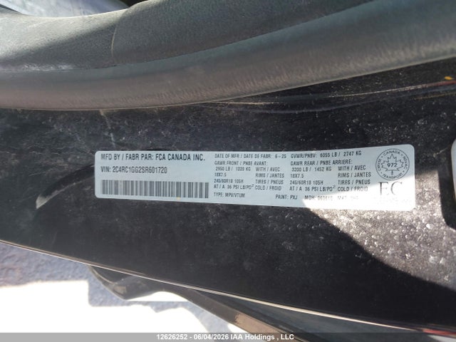 Chrysler Pacifica Limited 2025 2C4RC1GG2SR601720 Image 19