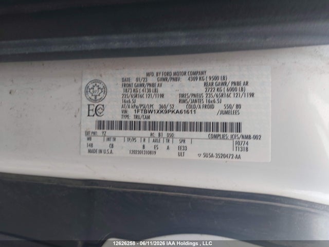 Ford E-transit-350 Cargo 2023 1FTBW1XK9PKA61611 Image 19