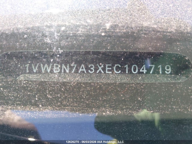 Aukcja sprzedaży 2014 Volkswagen Passat 2.0 Tdi Comfortline, vin: 1VWBN7A3XEC104719, numer aukcji: 12626270