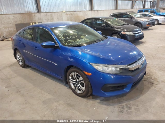 12626273 :رقم المزاد ، 2HGFC2E56JH000827 vin ، 2018 Honda Civic Lx مزاد بيع
