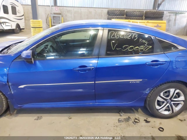2018 Honda Civic Lx მანქანა იყიდება აუქციონზე, vin: 2HGFC2E56JH000827, აუქციონის ნომერი: 12626273