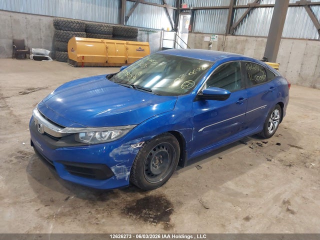 2018 Honda Civic Lx მანქანა იყიდება აუქციონზე, vin: 2HGFC2E56JH000827, აუქციონის ნომერი: 12626273