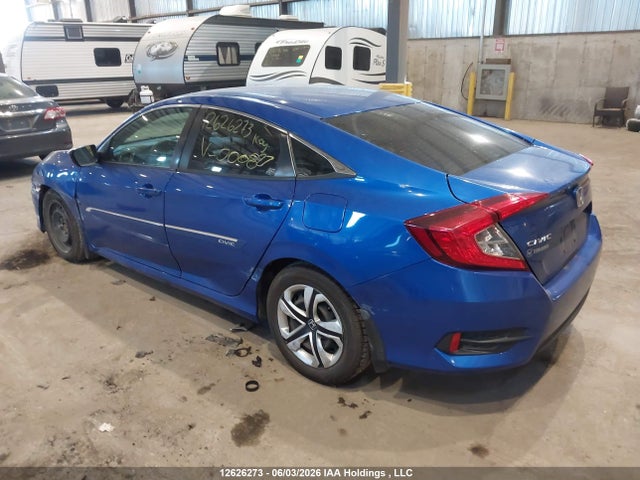 2018 Honda Civic Lx მანქანა იყიდება აუქციონზე, vin: 2HGFC2E56JH000827, აუქციონის ნომერი: 12626273