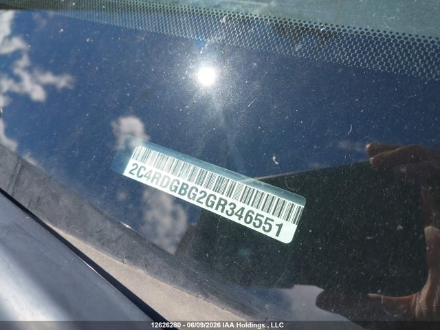 Dodge Grand Caravan Se/sxt 2016 2C4RDGBG2GR346551 Image 15