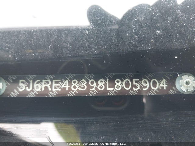 2008 Honda Cr-v Lx მანქანა იყიდება აუქციონზე, vin: 5J6RE48398L805904, აუქციონის ნომერი: 12626281