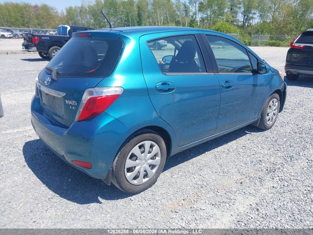 2014 Toyota Yaris Le მანქანა იყიდება აუქციონზე, vin: VNKKTUD33EA001664, აუქციონის ნომერი: 12626288