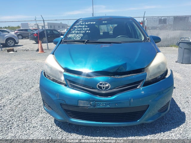 2014 Toyota Yaris Le მანქანა იყიდება აუქციონზე, vin: VNKKTUD33EA001664, აუქციონის ნომერი: 12626288