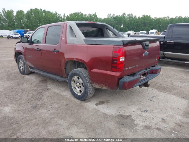 Aukcja sprzedaży 2009 Chevrolet Avalanche K1500 Ls, vin: 3GNFK12339G111529, numer aukcji: 12626319