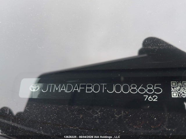 Aukcja sprzedaży 2026 Toyota Bz Xle Awd, vin: JTMADAFB0TJ008685, numer aukcji: 12626325