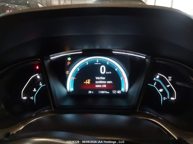 Продаж на аукціоні авто 2017 Honda Civic Touring, vin: 2HGFC1F9XHH104937, номер лоту: 12626326