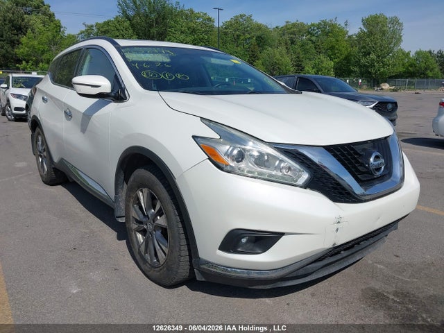 Продаж на аукціоні авто 2016 Nissan Murano S/sl/sv/platinum, vin: 5N1AZ2MH1GN121991, номер лоту: 12626349
