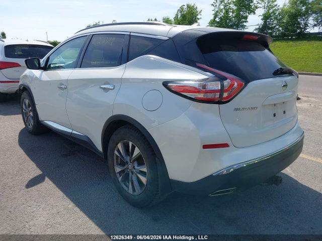Продаж на аукціоні авто 2016 Nissan Murano S/sl/sv/platinum, vin: 5N1AZ2MH1GN121991, номер лоту: 12626349