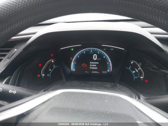 Aukcja sprzedaży 2019 Honda Civic Lx, vin: 2HGFC2E52KH030277, numer aukcji: 12626354