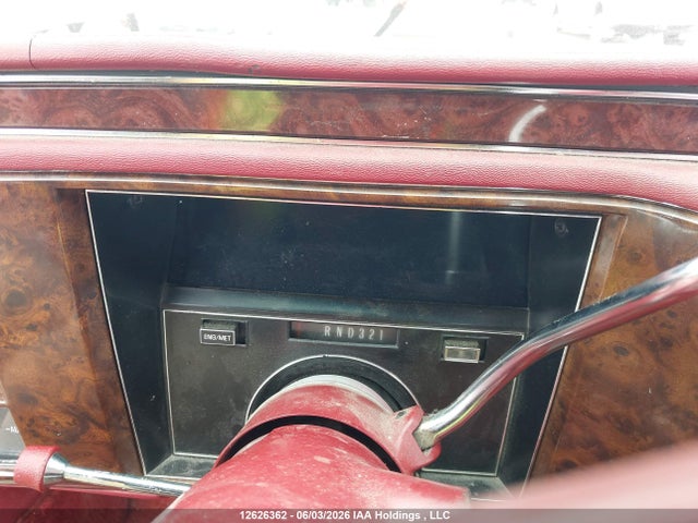 Продажа на аукционе авто 1991 Cadillac Brougham, vin: 1G6DW517XMR711864, номер лота: 12626362