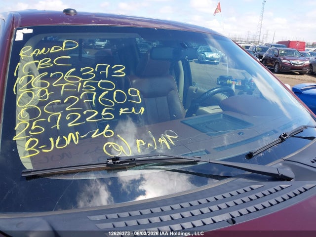 12626373 :رقم المزاد ، 1FTPW14VX9KC27609 vin ، 2009 Ford F150 Supercrew مزاد بيع