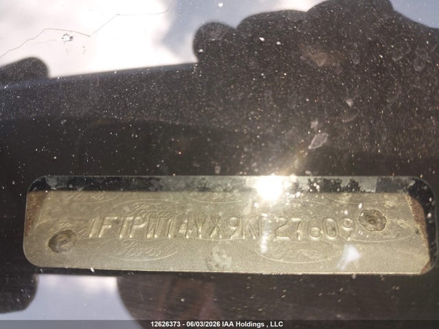 12626373 :رقم المزاد ، 1FTPW14VX9KC27609 vin ، 2009 Ford F150 Supercrew مزاد بيع