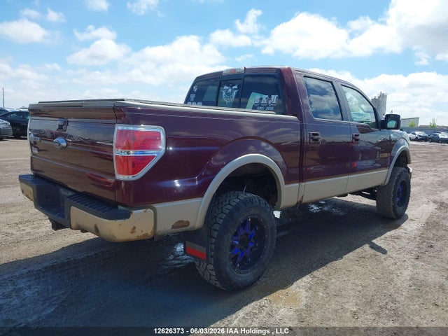 12626373 :رقم المزاد ، 1FTPW14VX9KC27609 vin ، 2009 Ford F150 Supercrew مزاد بيع
