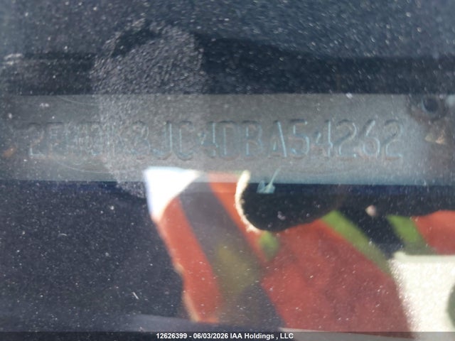 12626399 :رقم المزاد ، 2FMDK3JC4DBA54262 vin ، 2013 Ford Edge Sel مزاد بيع