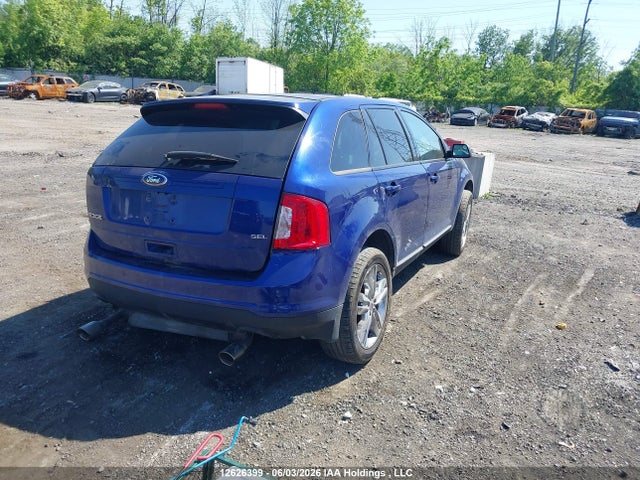 12626399 :رقم المزاد ، 2FMDK3JC4DBA54262 vin ، 2013 Ford Edge Sel مزاد بيع